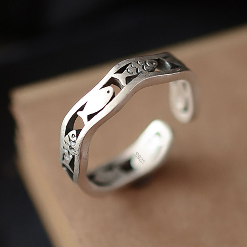 Men'S Minimalist Accessories - 여성을위한 925 스털링 실버 반지 남성