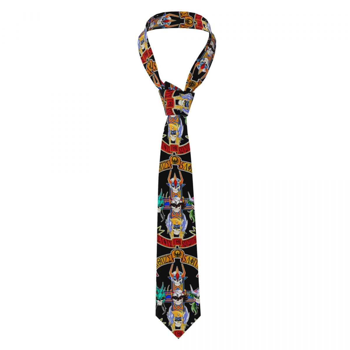 Men'S Accessories Office - 개인화된 패션 S-Saintes S-Seiyaes 만화 넥타이