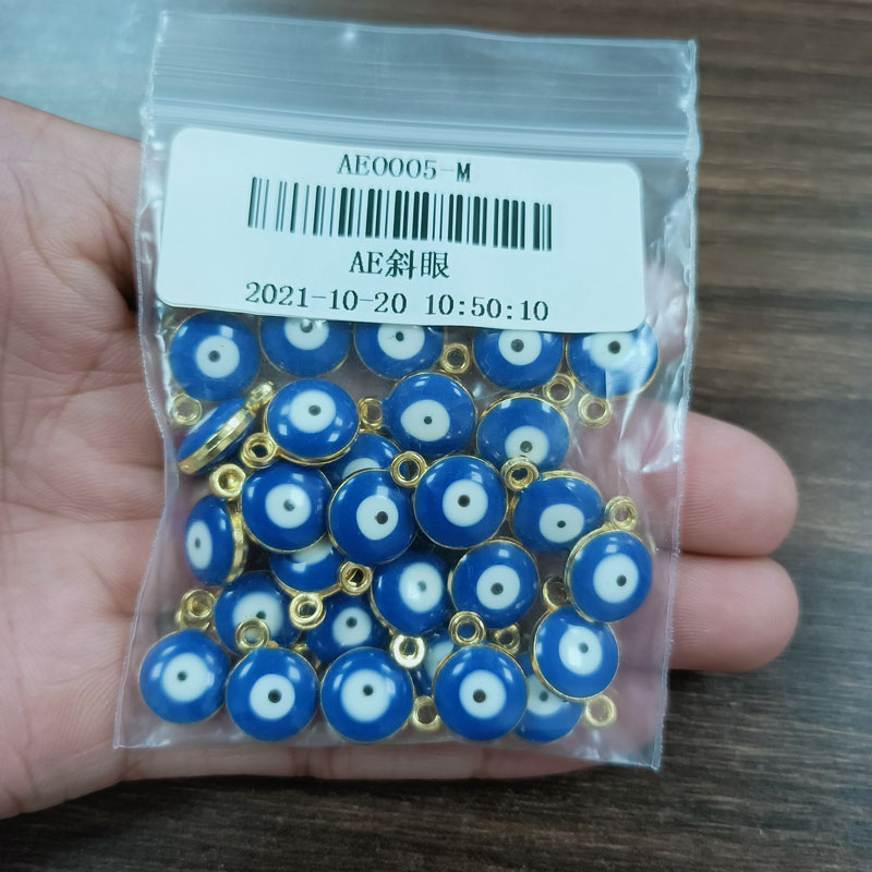 Men Accessories Evil Eye - 100개 10mm 클래식 터키 악마의 눈