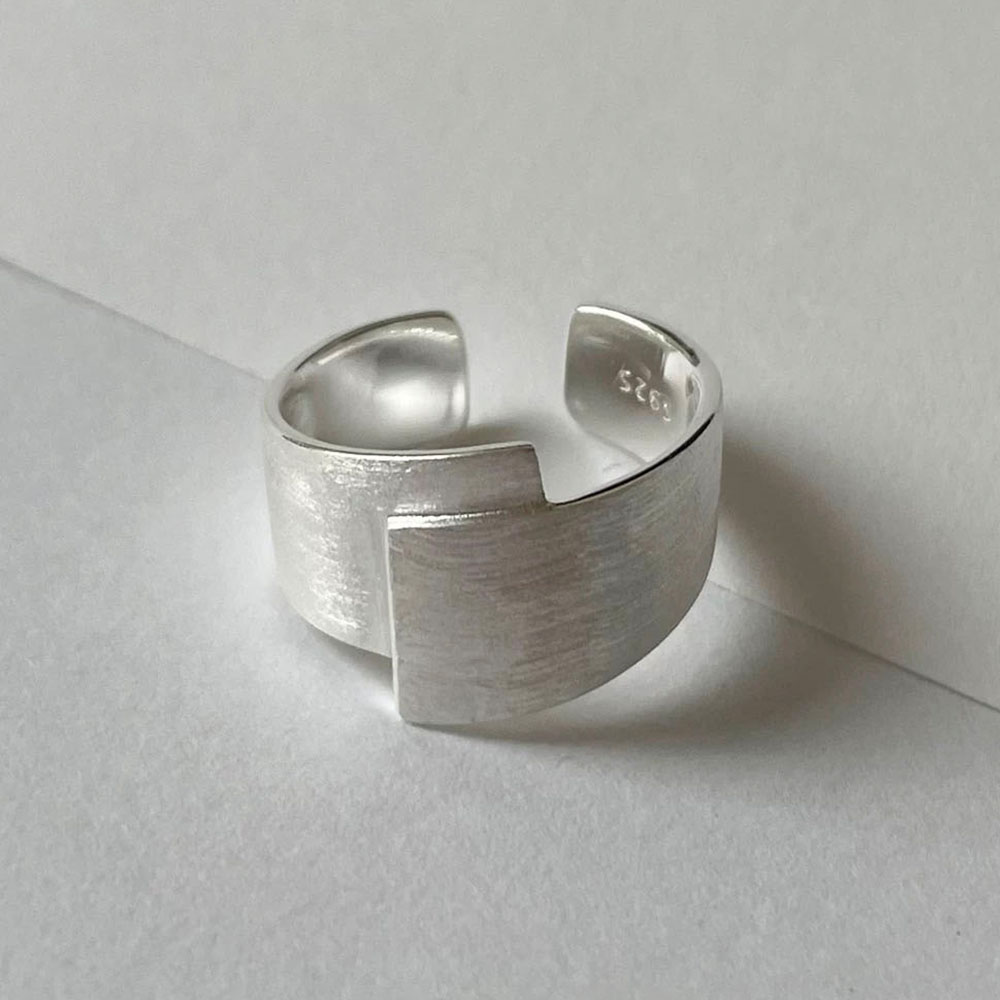 Men'S Minimalist Accessories - 여성을위한 925 스털링 실버 반지 남성