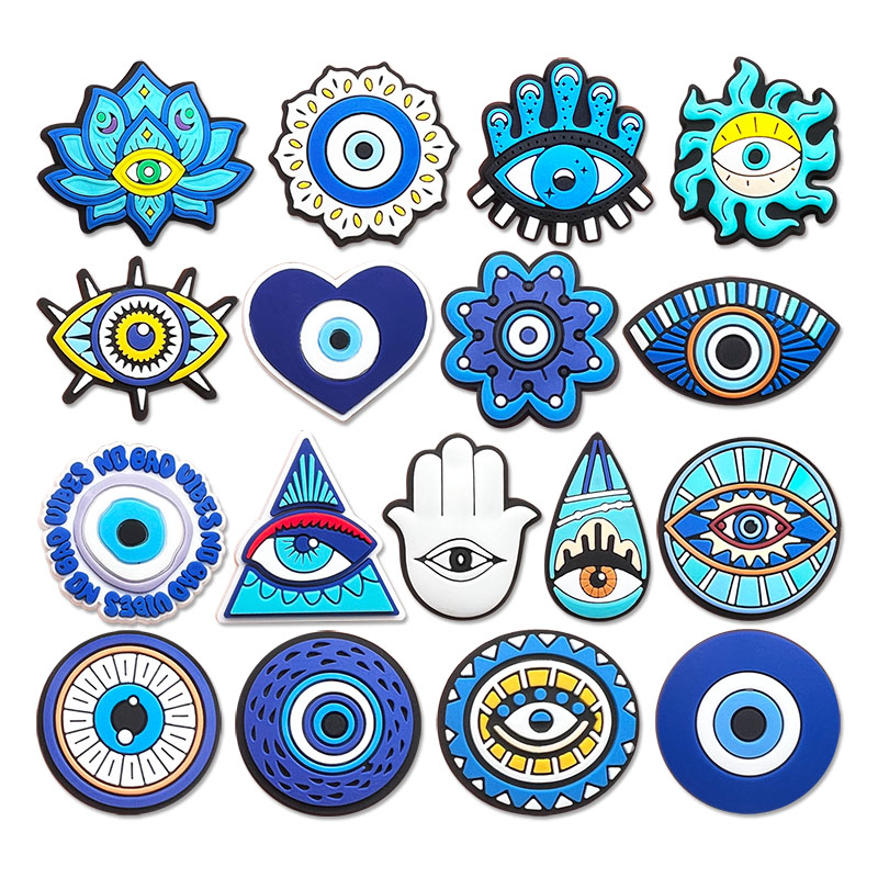 Men Accessories Evil Eye - 신상품 악마의 눈 신발 장식 핀