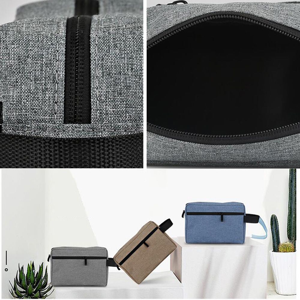 남녀공용 캔버스 화장품 가방, 여행용 방수 핸드백 세면 - Travel Organizer Men 리뷰 및 가격
