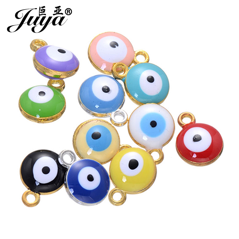 100개 10mm 클래식 터키 악마의 눈 참 펜던트 여 - Men Accessories Evil Eye 리뷰 및 가격