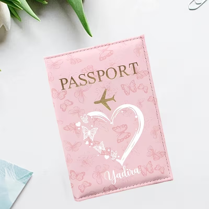 나비 사랑 디자인의 맞춤형 여권 홀더, 남녀 모두에게  - Travel Organizer Men 리뷰 및 가격