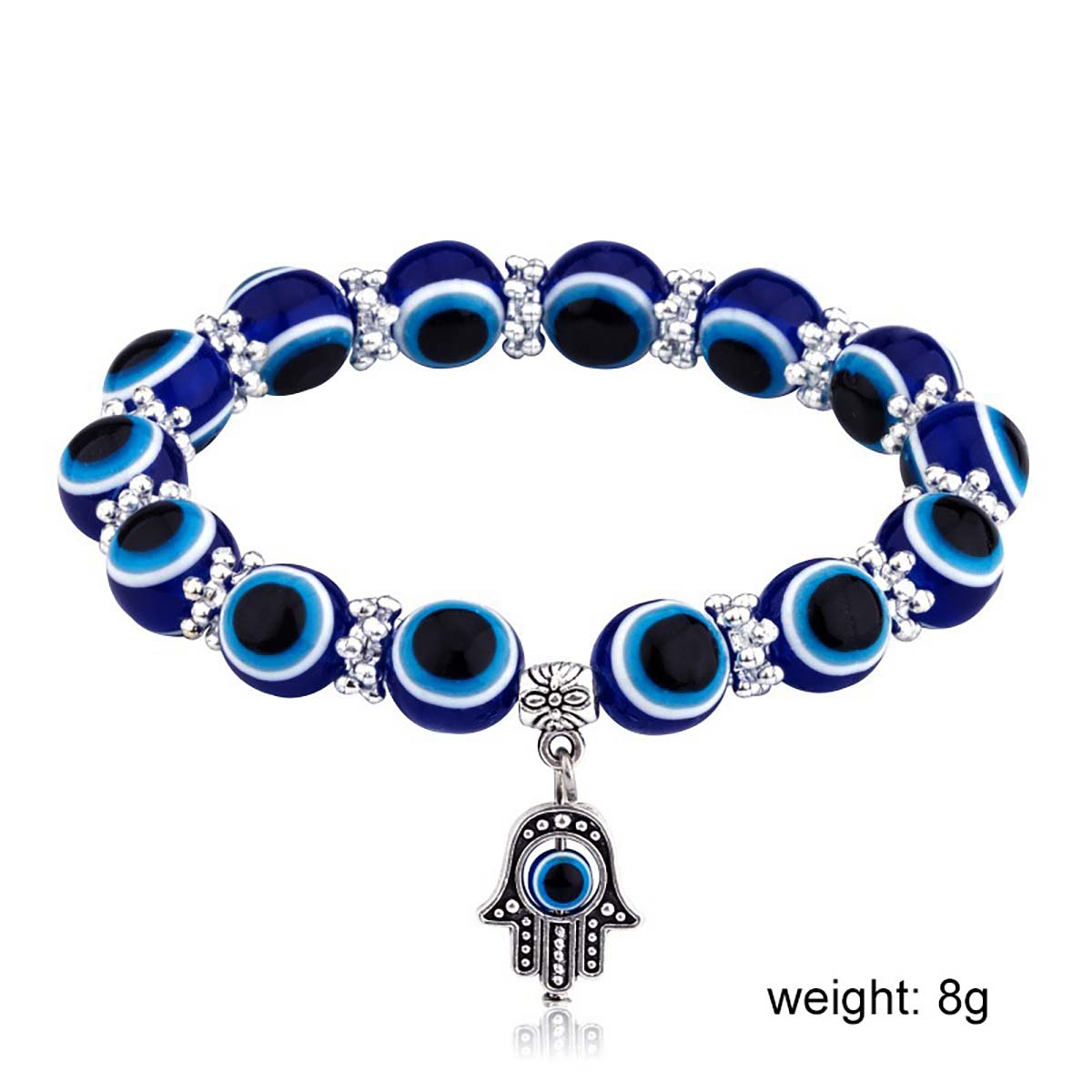 패션 액세서리 터키 행운의 블루 이블 아이 팔찌 남녀  - Men Accessories Evil Eye 리뷰 및 가격