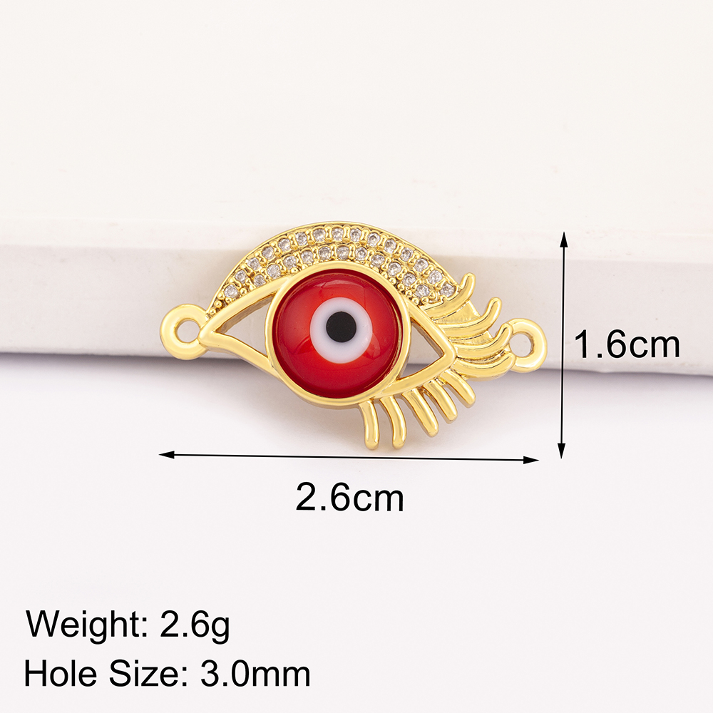 화려한 반짝이는 크리스탈 악마의 눈 펜던트 에나멜 유리 - Men Accessories Evil Eye 리뷰 및 가격