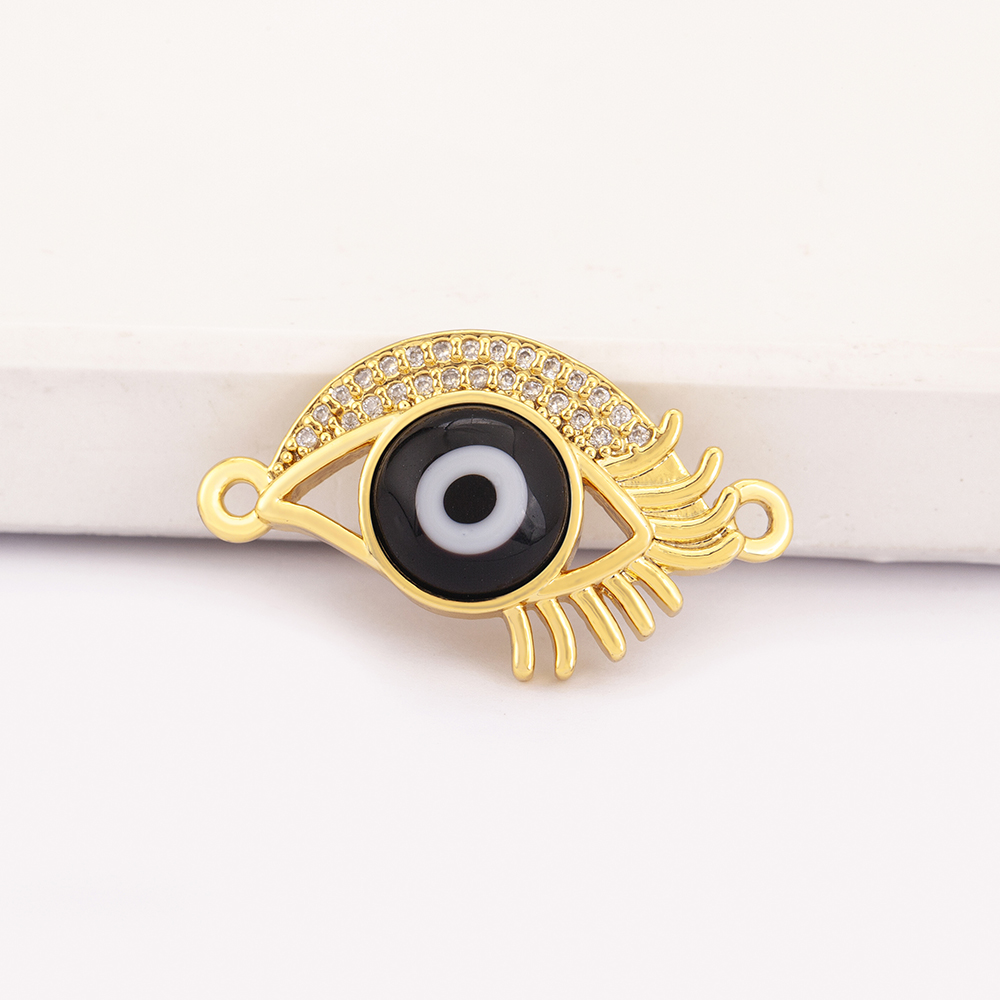 화려한 반짝이는 크리스탈 악마의 눈 펜던트 에나멜 유리 - Men Accessories Evil Eye 리뷰 및 가격