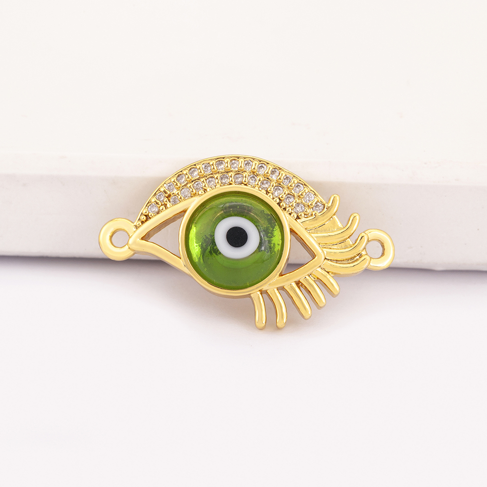 화려한 반짝이는 크리스탈 악마의 눈 펜던트 에나멜 유리 - Men Accessories Evil Eye 리뷰 및 가격