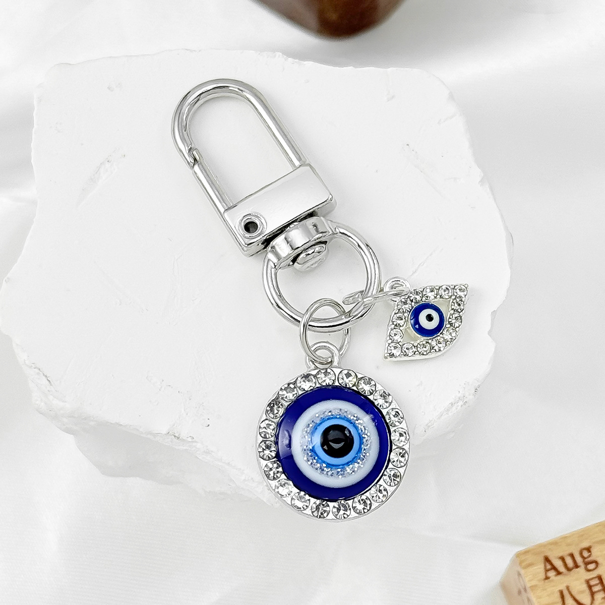 키체인 속눈썹 금속 악마의 눈 키체인 자동차 키 여성  - Men Accessories Evil Eye 리뷰 및 가격