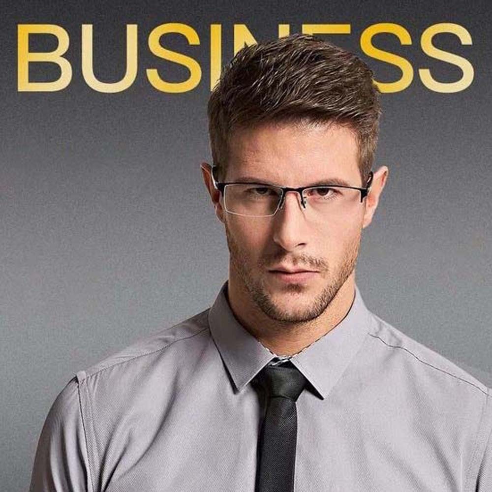 사무실 투명 안티 블루레이 안경 합금 PC 남성용 합금 - Men'S Accessories Office 리뷰 및 가격