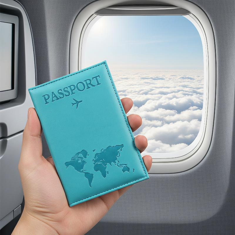 PU 가죽 여권 홀더 남성 여성을위한 스크래치 방지 문 - Travel Organizer Men 리뷰 및 가격