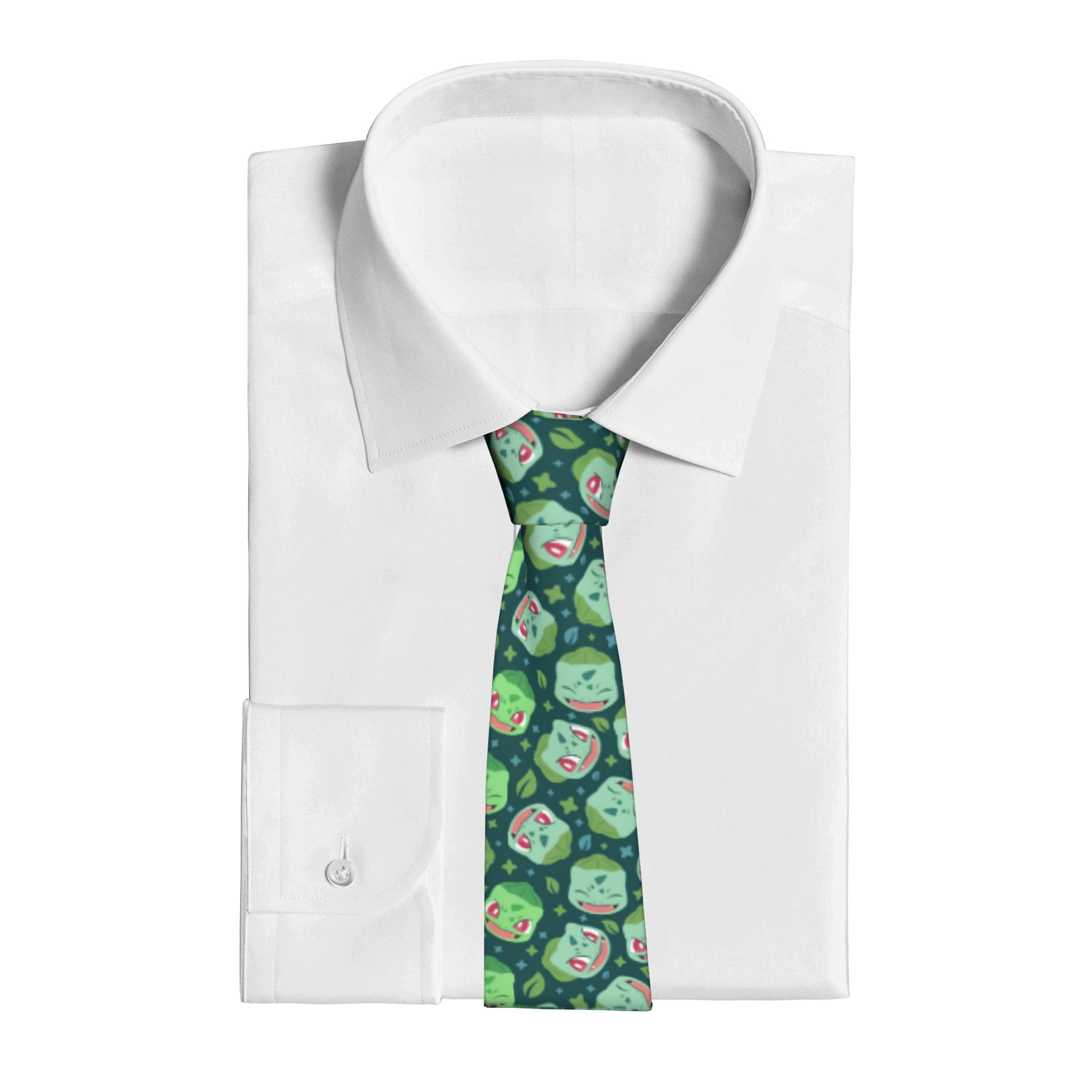 넥타이 녹색 생물 Bulbasaur 남성 캐주얼 8 c - Men'S Accessories Office 리뷰 및 가격