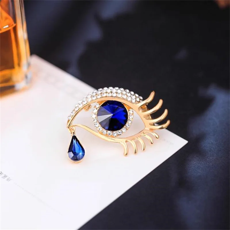 1Pc 패션 이블 아이 브로치 여성용 남성용 빈티지 악 - Men Accessories Evil Eye 리뷰 및 가격