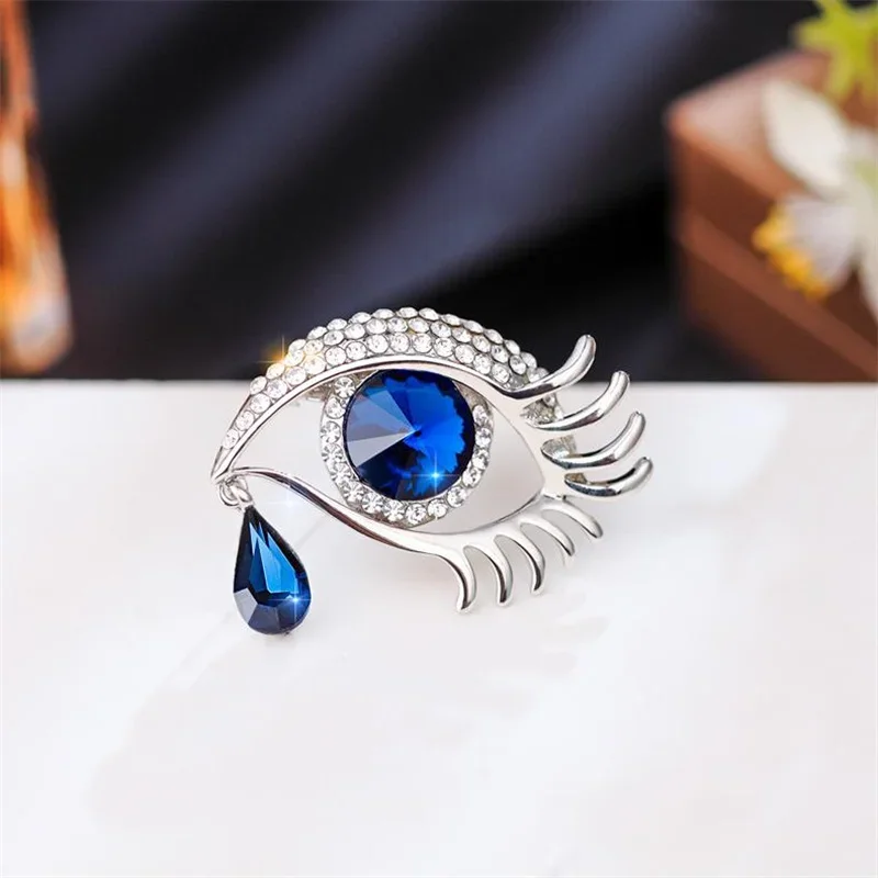 1Pc 패션 이블 아이 브로치 여성용 남성용 빈티지 악 - Men Accessories Evil Eye 리뷰 및 가격