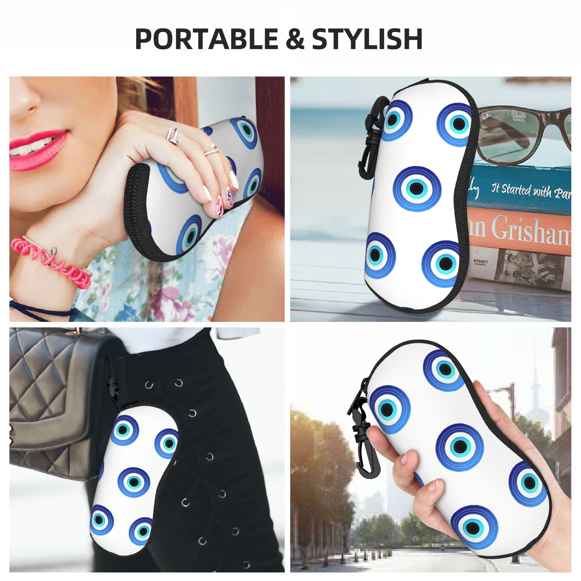 터키 악마의 눈 안경 케이스 커버 지퍼 선글라스 파우치 - Men Accessories Evil Eye 리뷰 및 가격