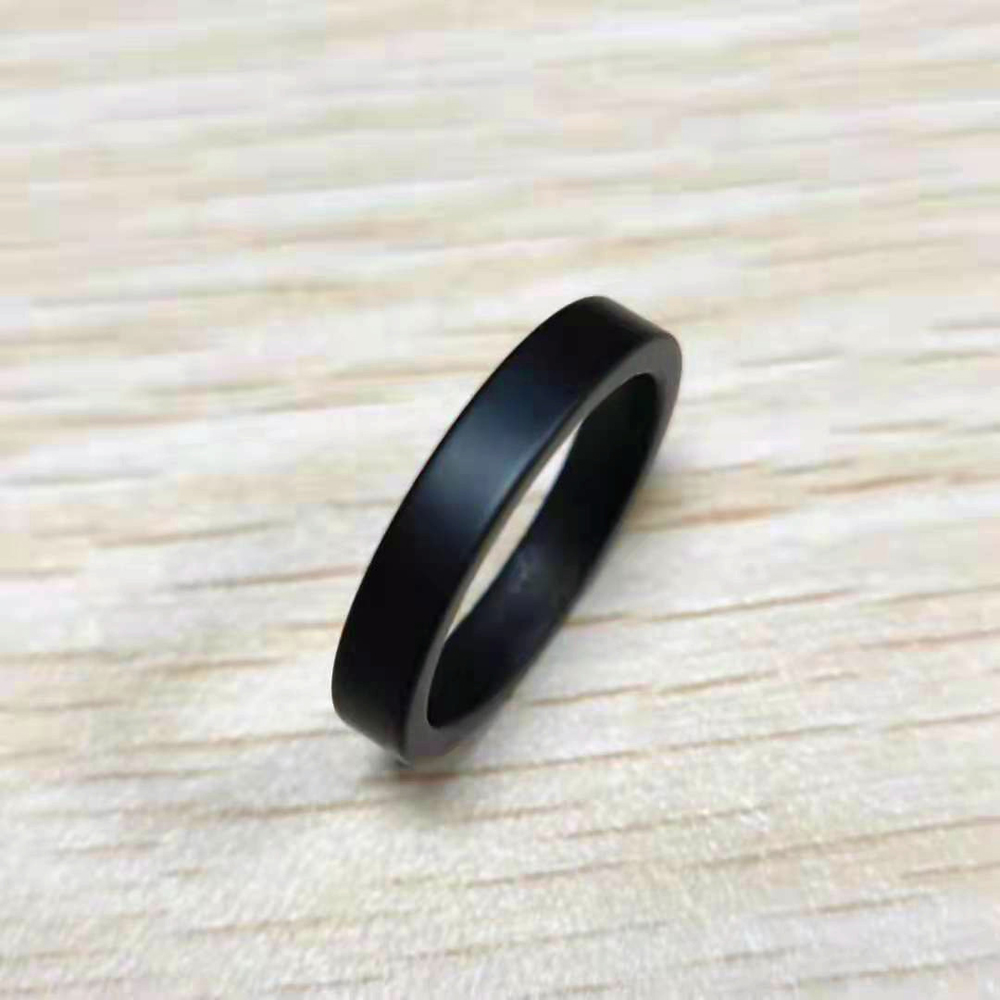 소량 도매 4mm 무광 블랙 세라믹 반지 남성용 미니멀 - Men Accessories Shop 리뷰 및 가격
